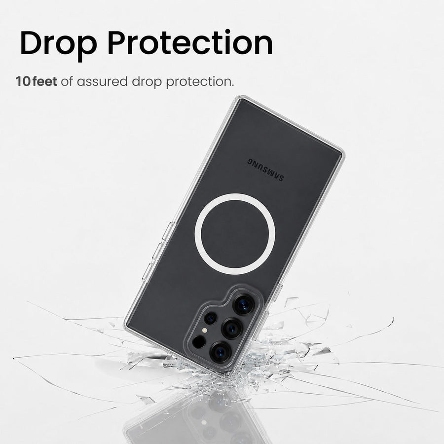 Galaxy S24 Ultra - Anti-Yellow Clear Case