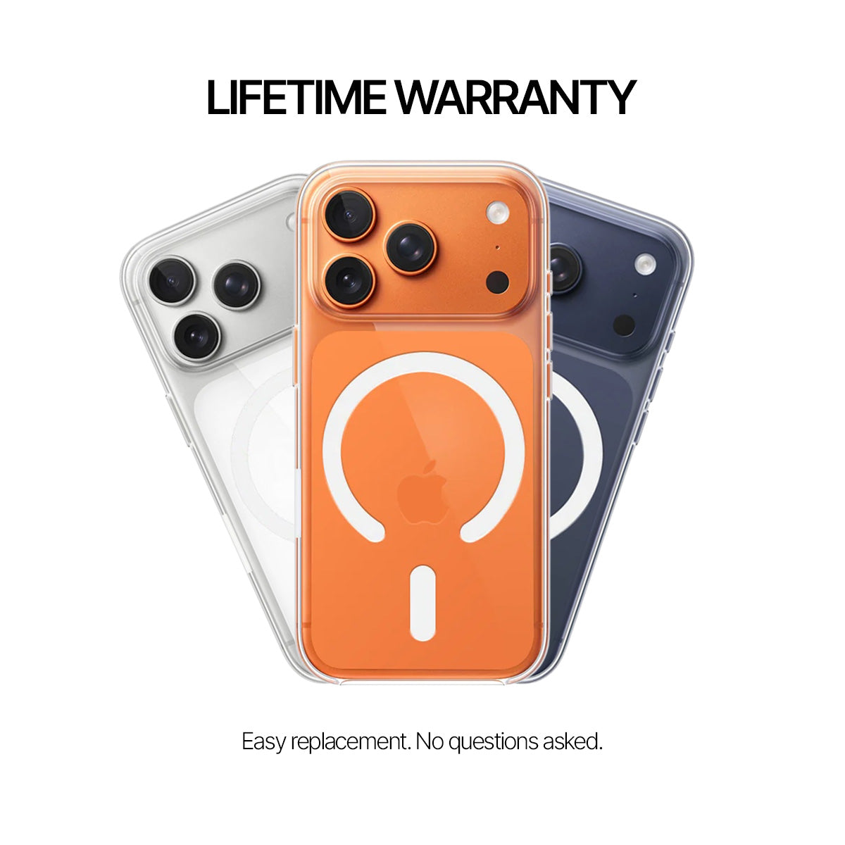 iPhone - Anti-Yellow Clear Case