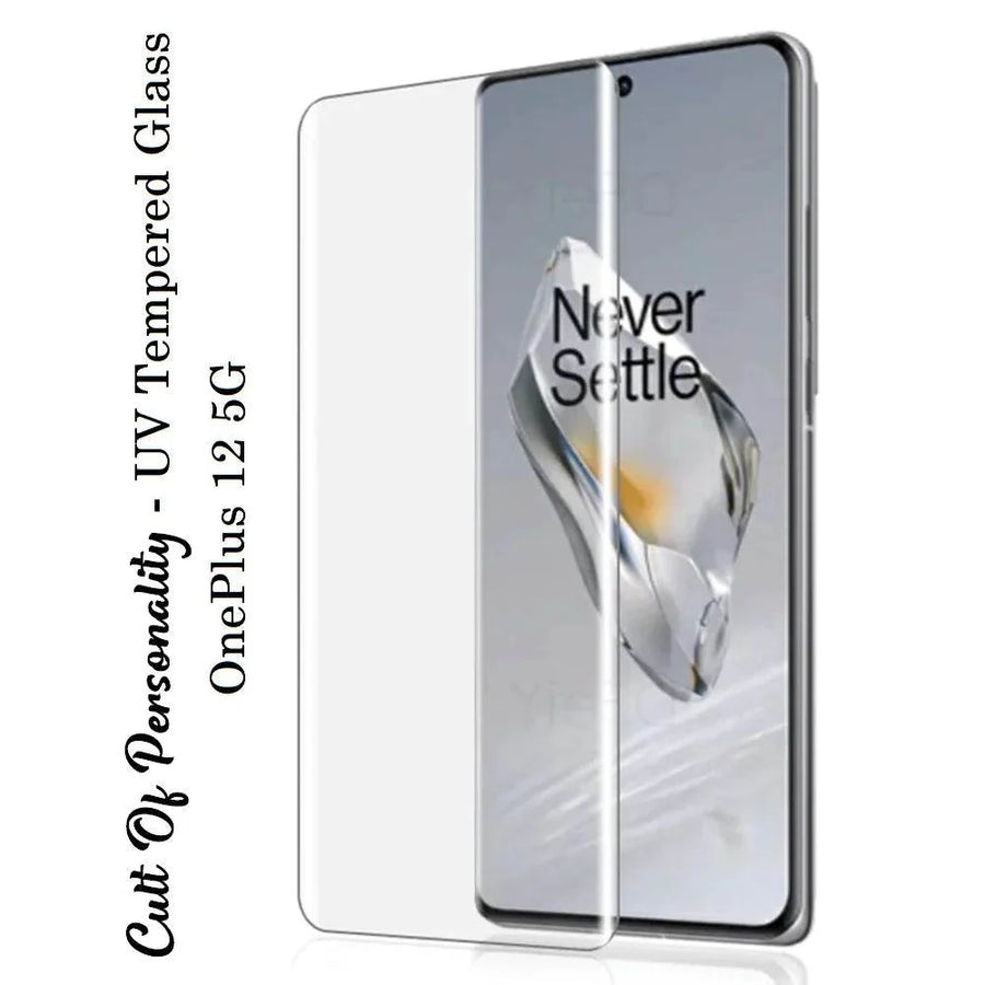 OnePlus 12 Full Liquid Glue UV Tempered Glass - Million Cases 