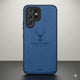 Deer Pattern Elegance Leather Case