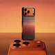 Desert Carbon Saffron Weave Case