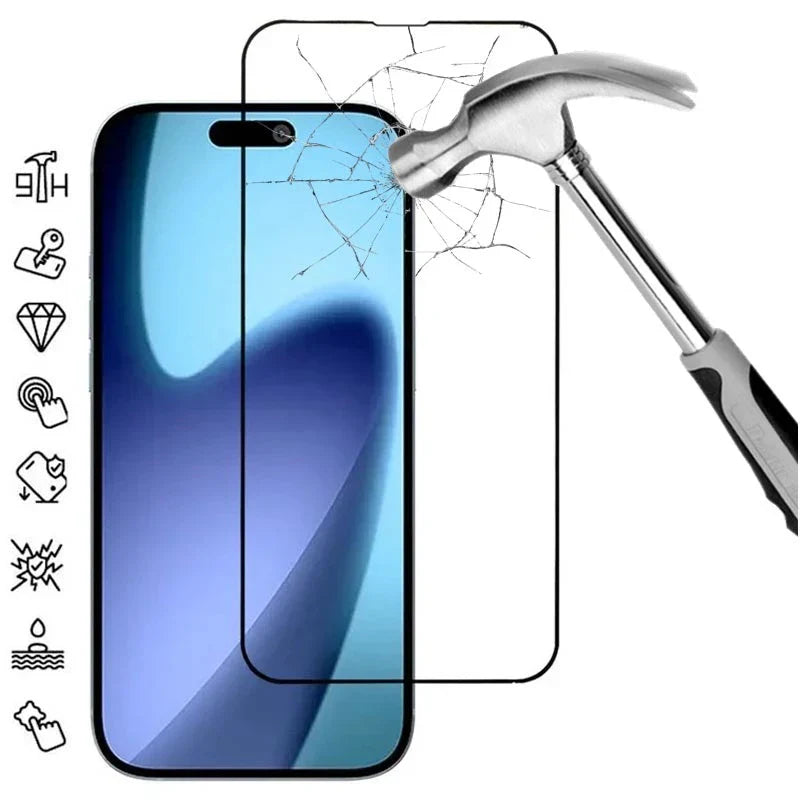 Ultra HD Clear Tempered Glass For iPhone
