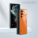 Galaxy S26 Series Luxury Magnetic Metal Frame Orange Case