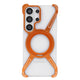 Galaxy S26 Series Minimalist Metal Frame Magnetic Orange Case