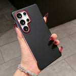 Galaxy S26 Series Phantom Frameless Leather Texture Case