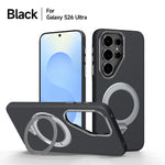 Galaxy S26 Series Titan Flex Stealth Armor Rotating Stand Case