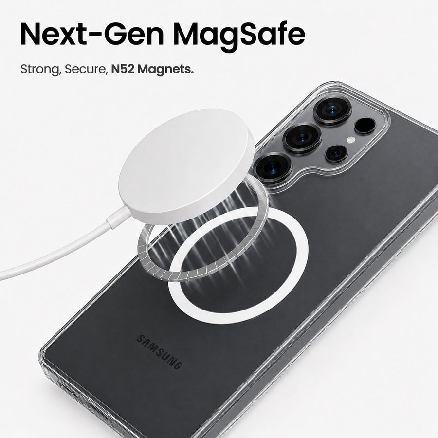 Galaxy S24 Ultra - Anti-Yellow Clear Case