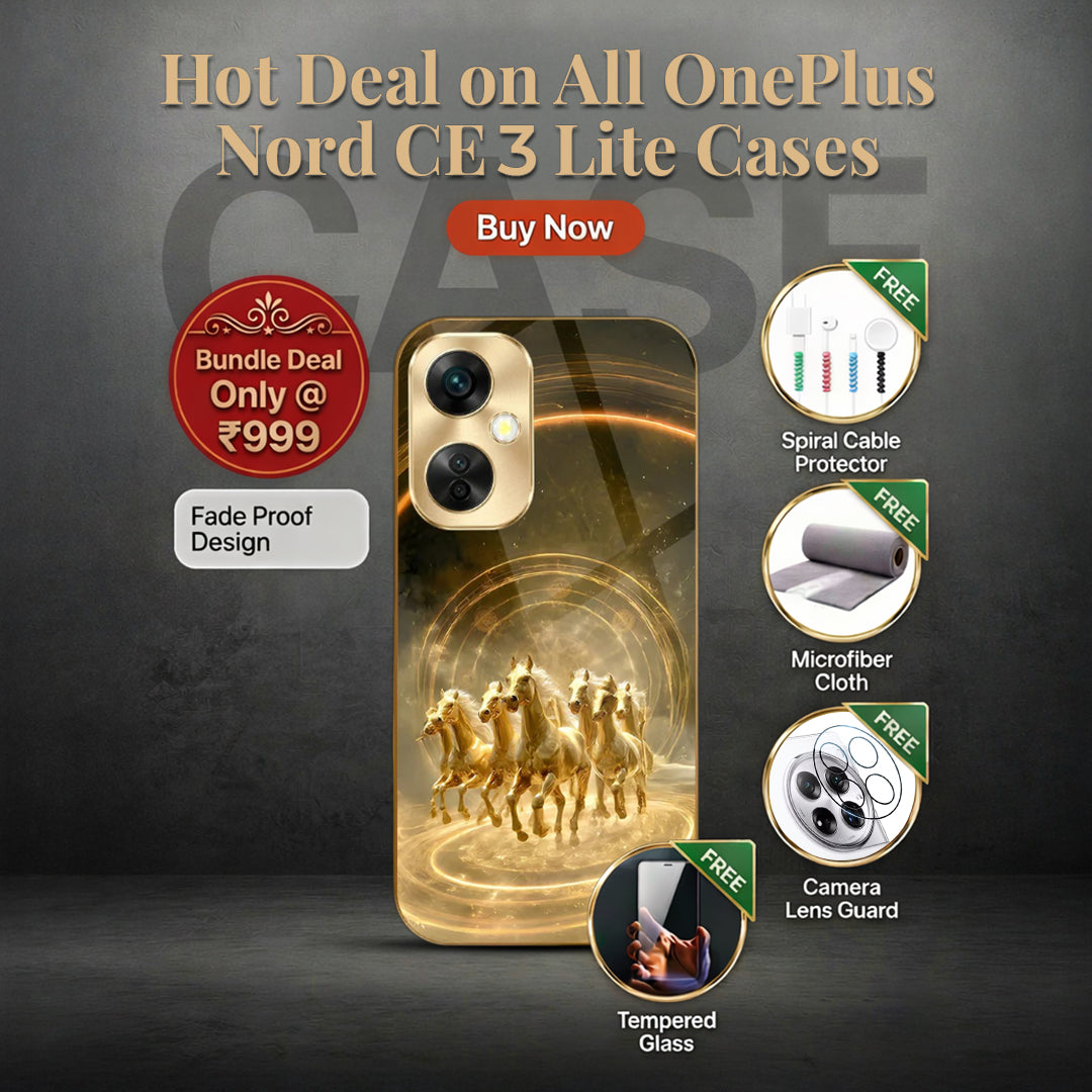 OnePlus Nord CE 3 Lite Auric Eclipse Run 5 In 1 Combo - Prisma