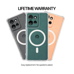 Motorola - Anti-Yellow Clear Case