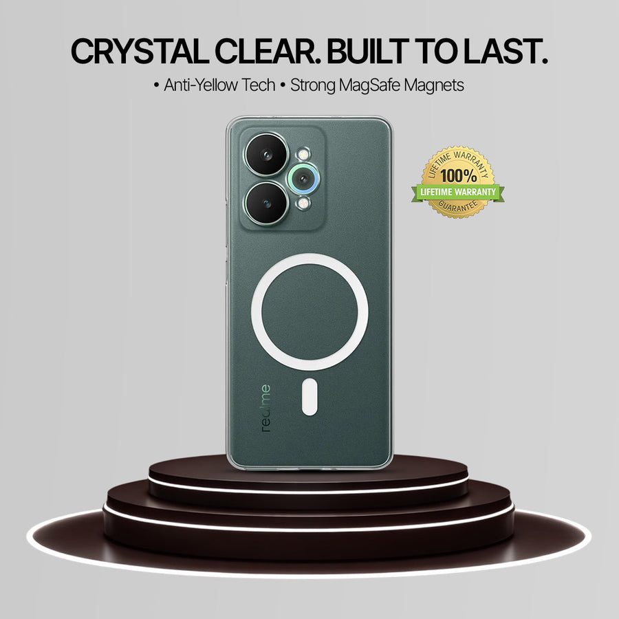 Realme Anti-Yellow Clear Case