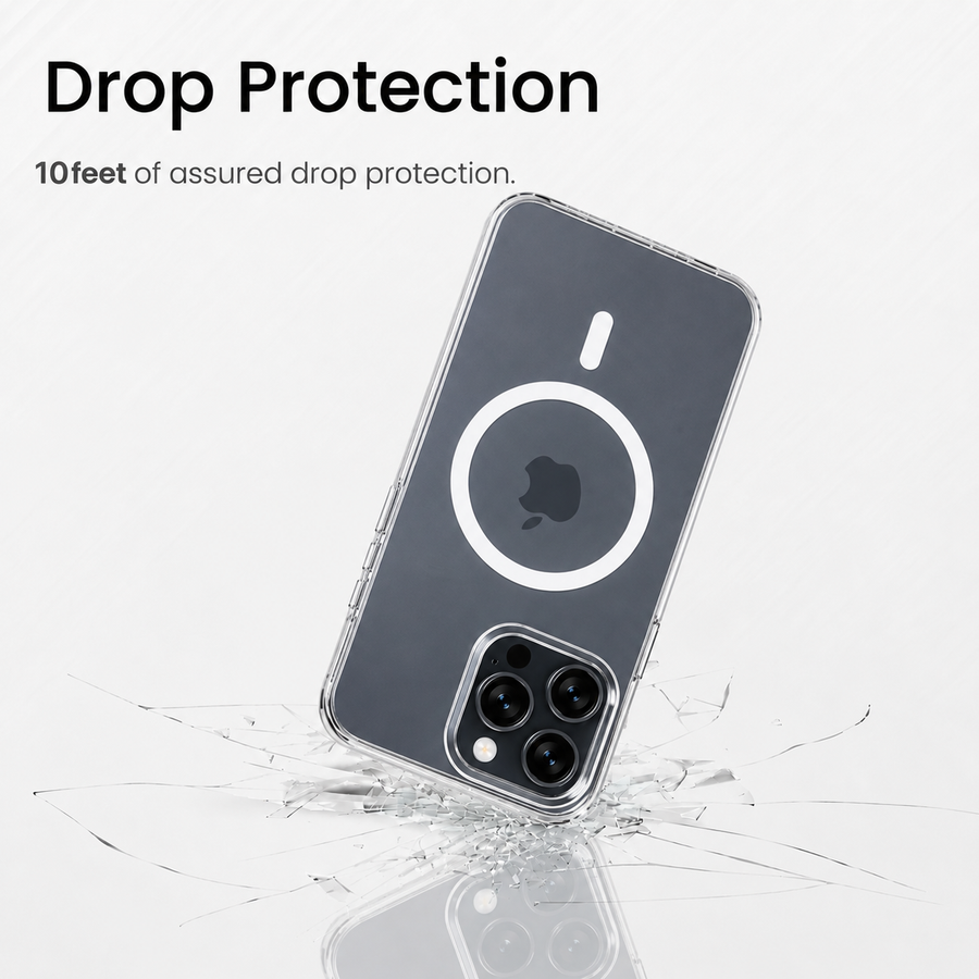 iPhone 15 Pro Max - Anti-Yellow Clear Case