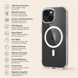 iPhone 15 - Anti-Yellow Clear Case
