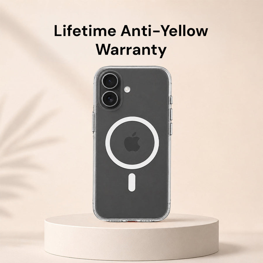 iPhone 16 - Anti-Yellow Clear Case