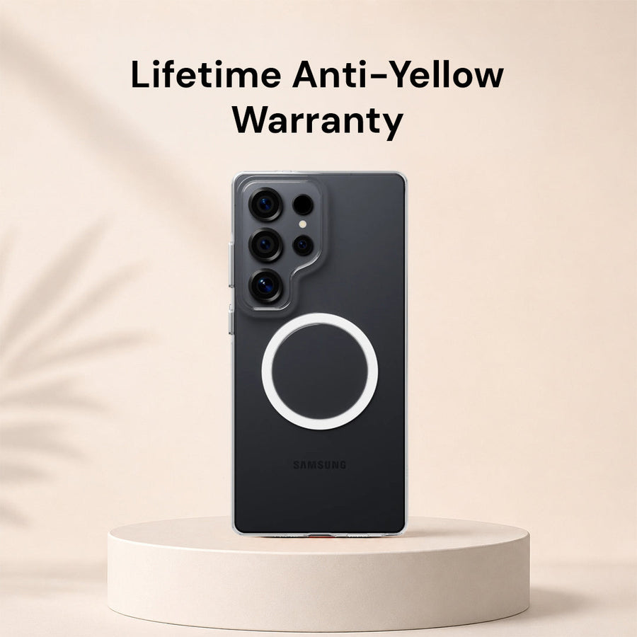 Galaxy S25 Ultra - Anti-Yellow Clear Case